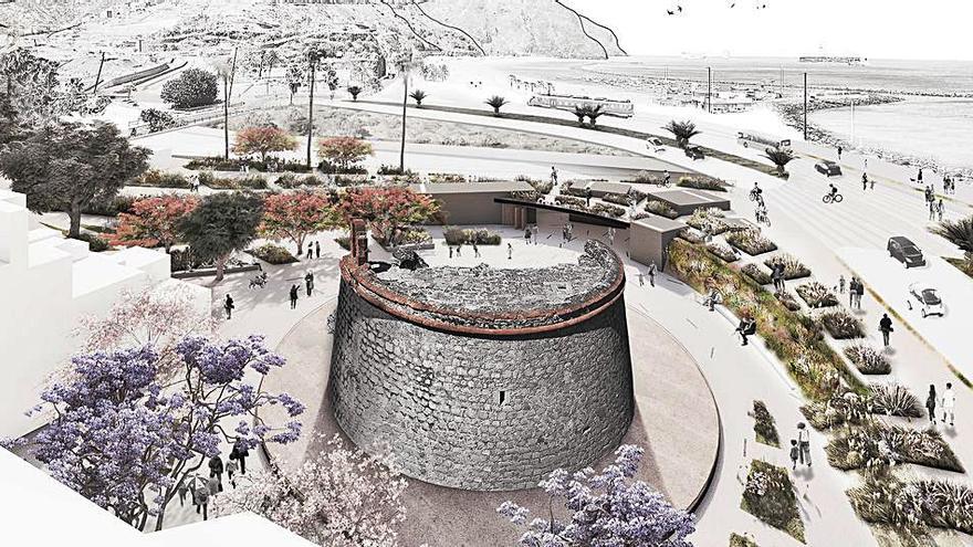 El Castillo de San Andrés se convertirá es un espacio visitable y peatonal