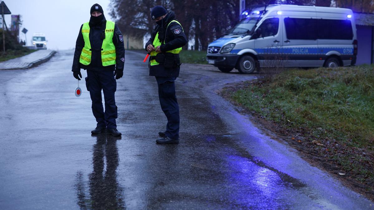 Explosion kills two in Poland near Ukraine border