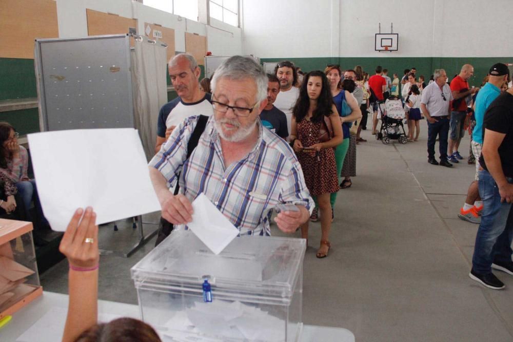 Así se vive la jornada electoral en Galicia