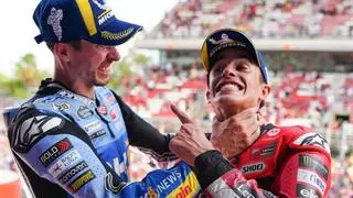 Marc Márquez, sobre la competencia con su hermano Àlex: "Lo cogí antes del Gran Premio de Argentina y le dije, 'vamos a pelear carreras, ¿lo sabes?'"