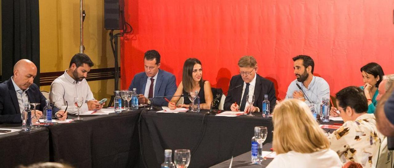 Comisión Ejecutiva Nacional del PSPV-PSOE celebrada antes del verano en la ciudad de Orihuela.