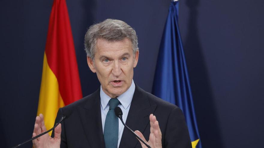 FEIJÓO SÁNCHEZ ELECCIONES | Feijóo dice que Sánchez no debería «amagar» más porque España tiene «derecho a decidir ya»