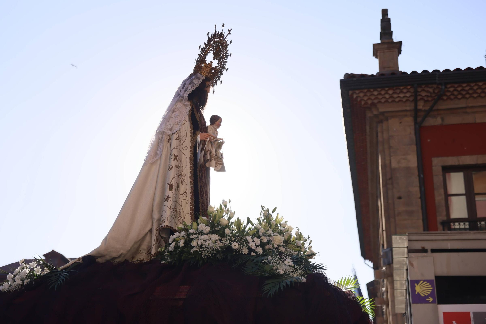 EN IMÁGENES: La procesión del Carmen en Avilés