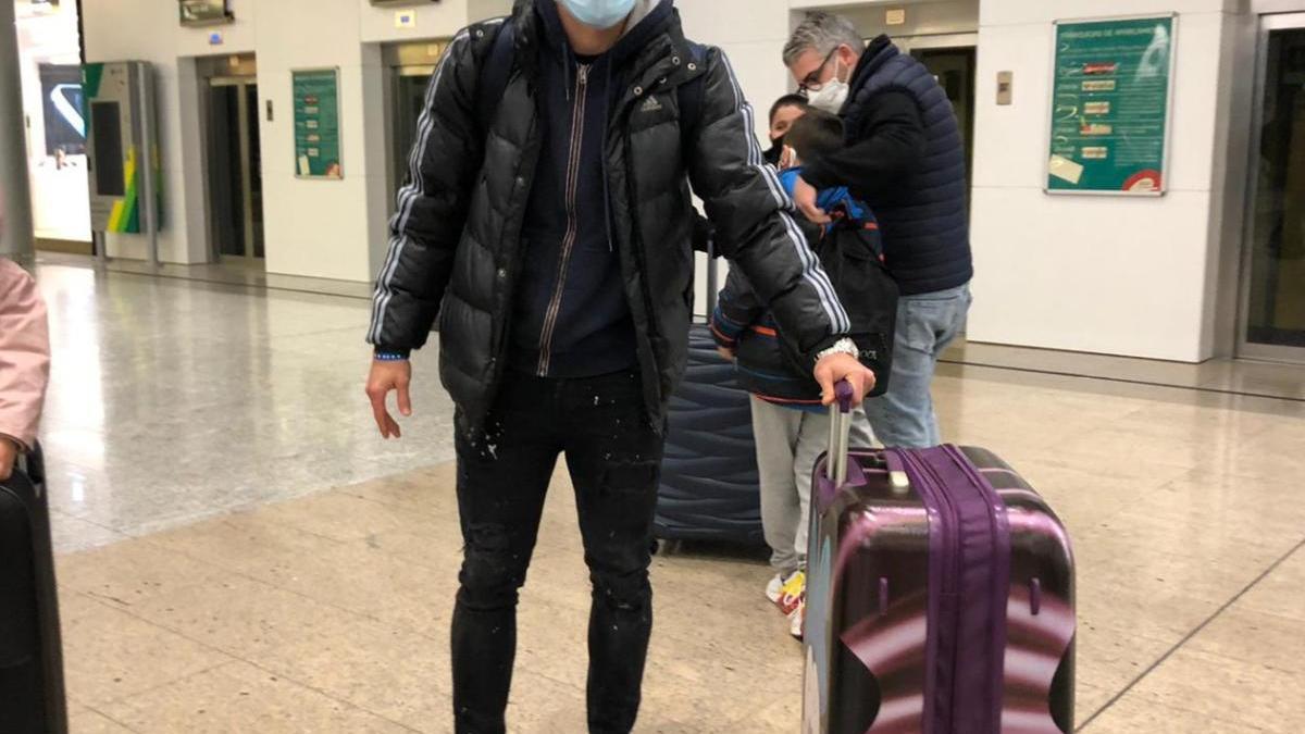 Alexander González, recién llegado a Málaga.