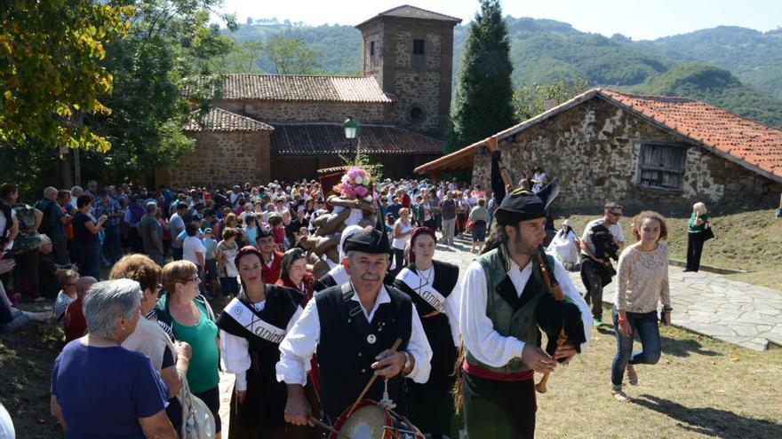 Romería de los Mártires, en una edición anterior de la fiesta.