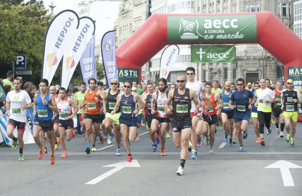 Carrera contra el cáncer en A Coruña