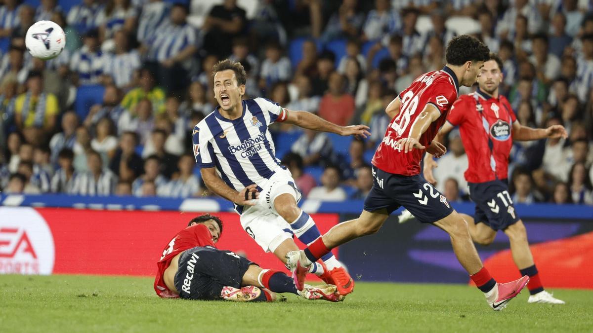 Real Sociedad y Celta firman las tablas en un duelo sin goles en Anoeta