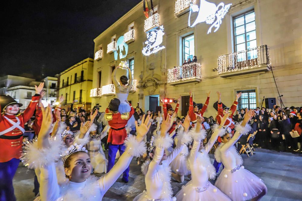 Blanca y luminosa Navidad en Orihuela