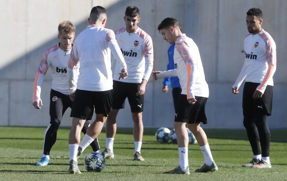 El Valencia CF trabaja en Paterna