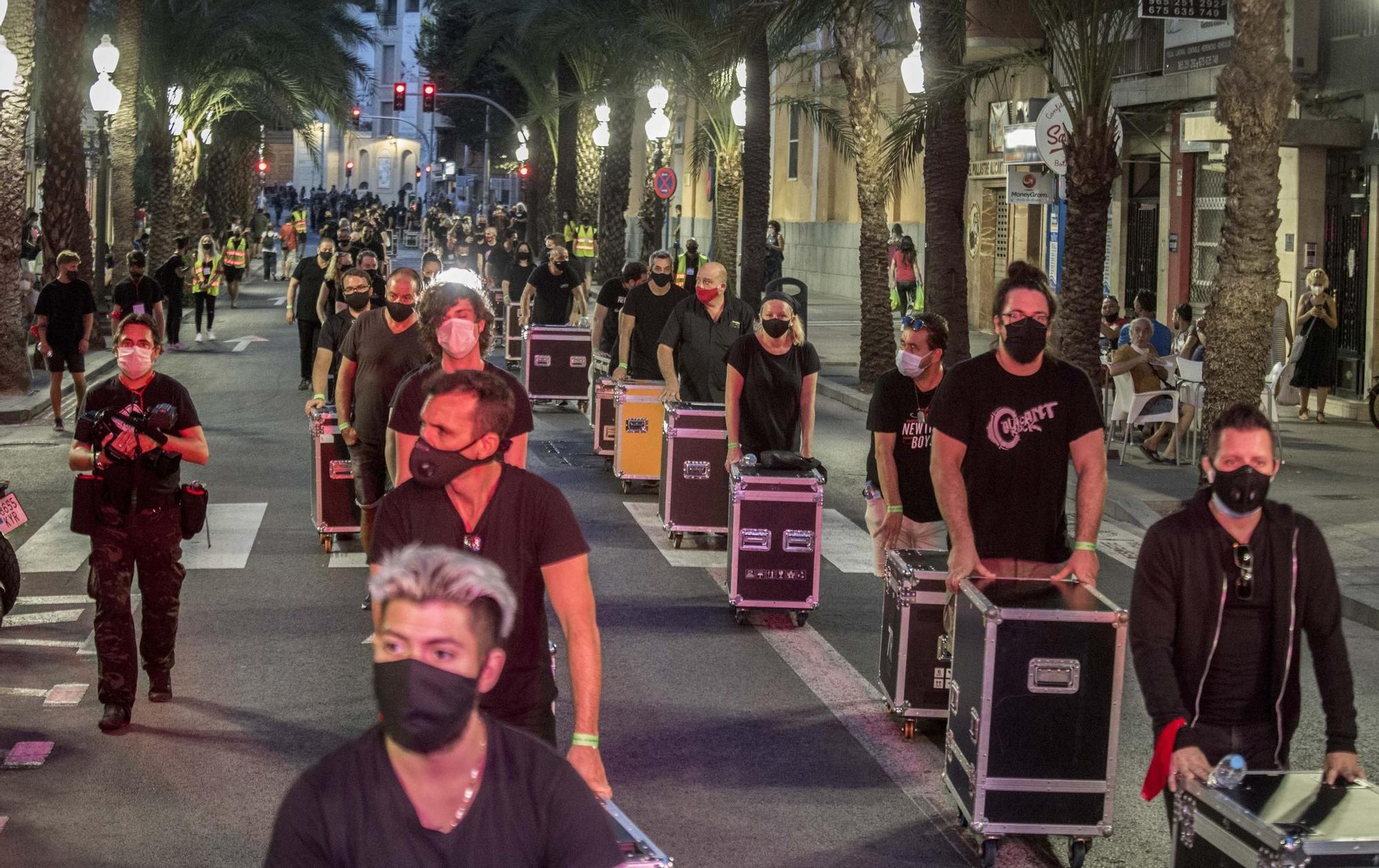 Manifestación de Alerta Roja