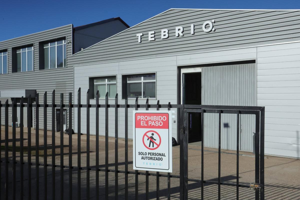 Una imagen de la planta de Tebrio en Salamanca.