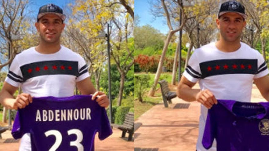 Abdennour, con la camiseta del Toulouse