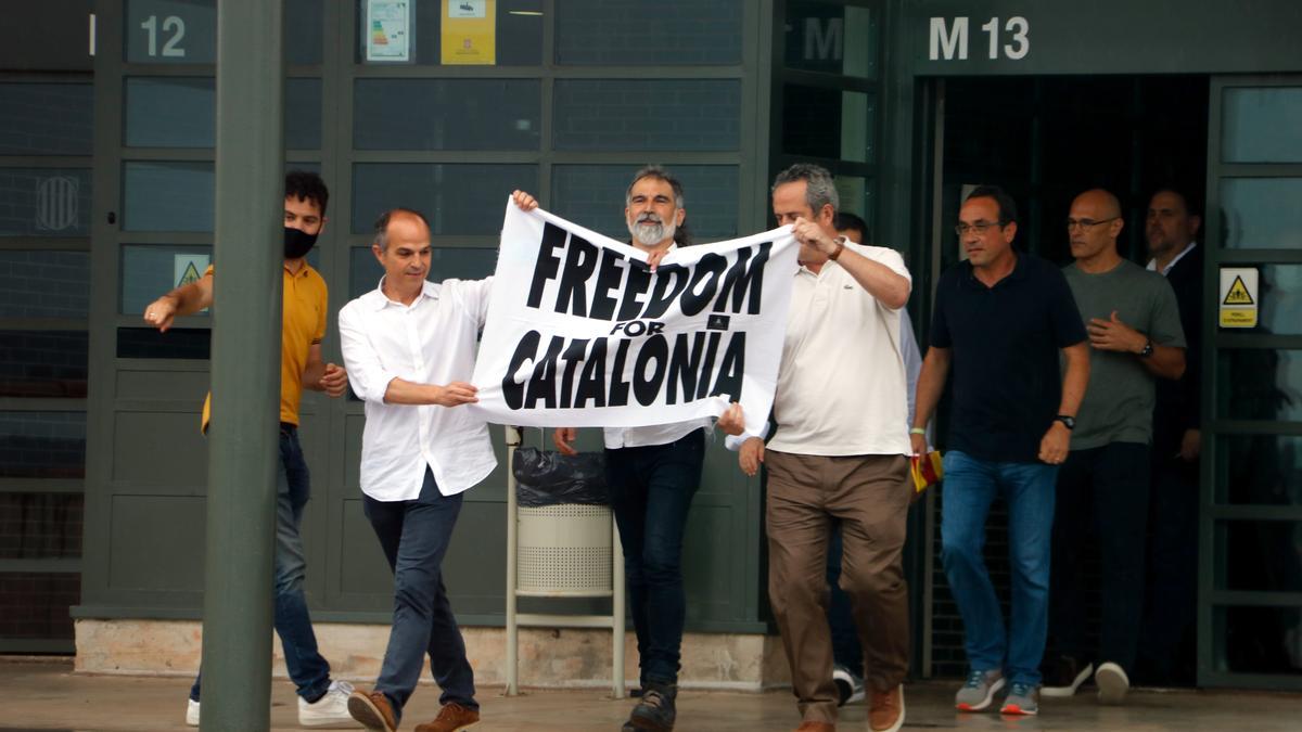 EN IMATGES | Sortida de la presó dels presos del procés