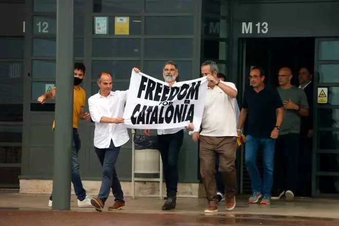 EN IMATGES | Sortida de la presó dels presos del procés