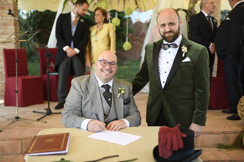 Boda del peluquero Carles Ruiz y Sergi Sellés