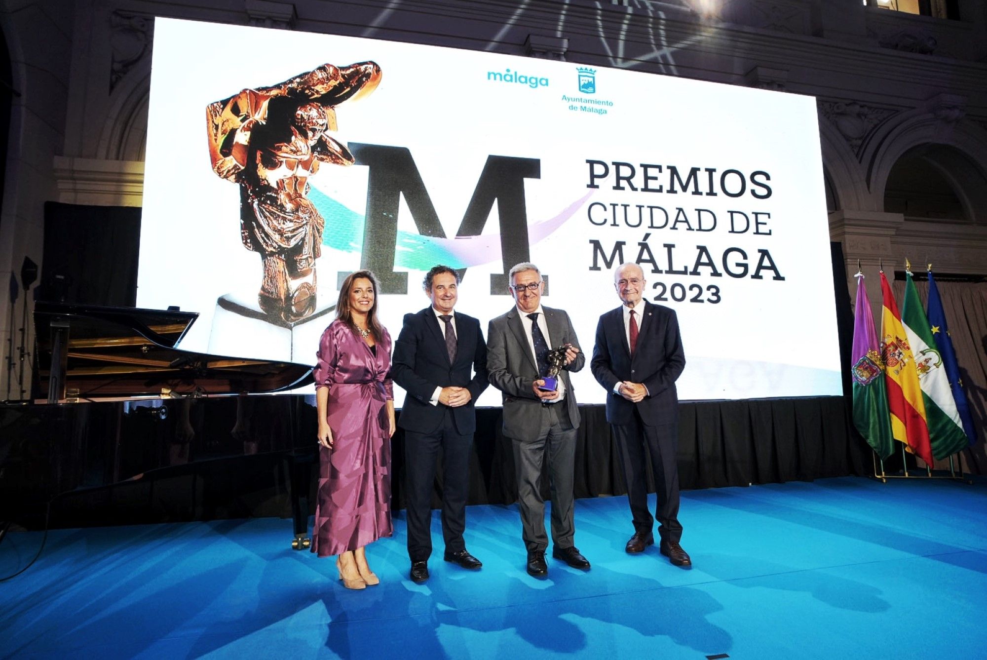 Entrega de los Premios Ciudad de Málaga 2023