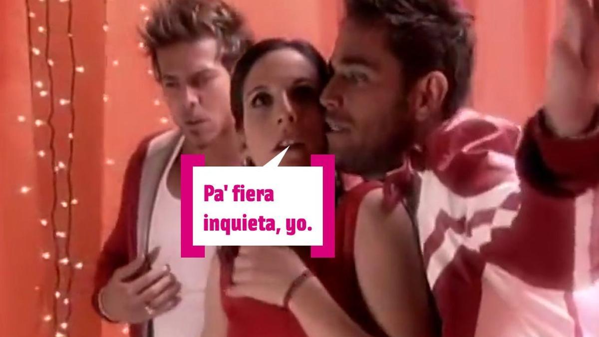 Belén en 'Aquí no hay quien viva' con los protas de 'Pasión de Gavilanes'