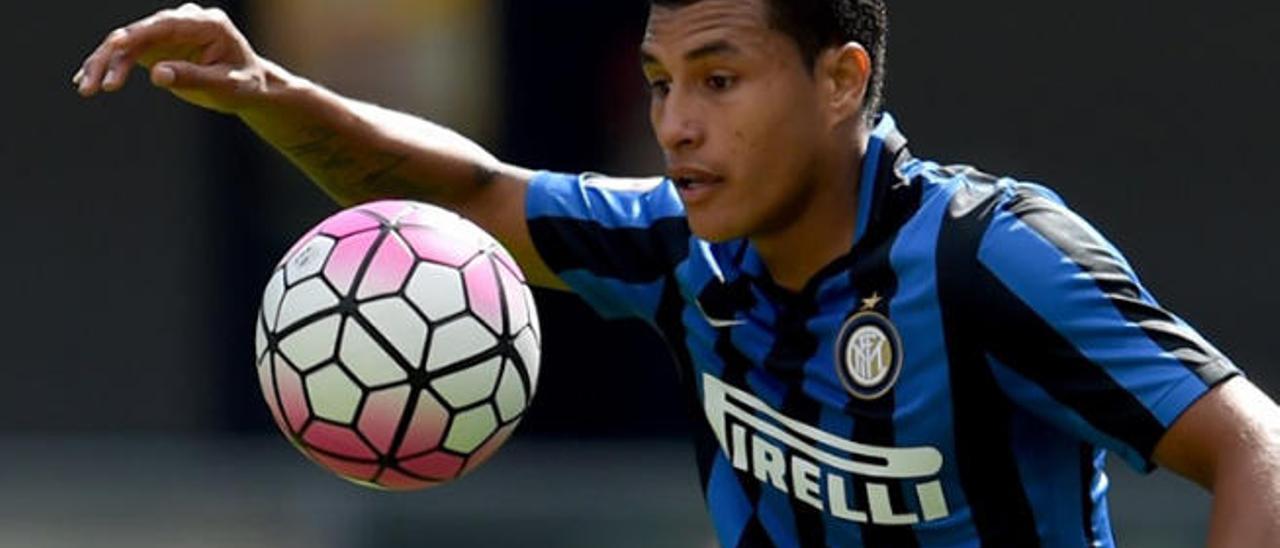 Jeison Murillo, exjugador de la UD y ahora en las filas del Inter de Milán.