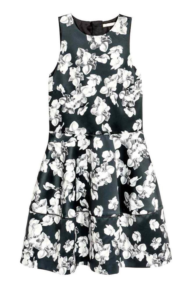 Vestidos de invitada por menos de 50 euros: floral, de H&M