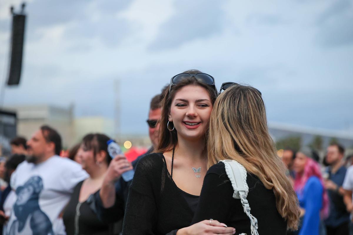 Ambiente del Primavera Sound en la segunda jornada del festival durante los conciertos en el escenario de Estrella Damm. Ambiente del Primavera Sound en la segunda jornada del festival durante los conciertos en el escenario de Estrella Damm.
