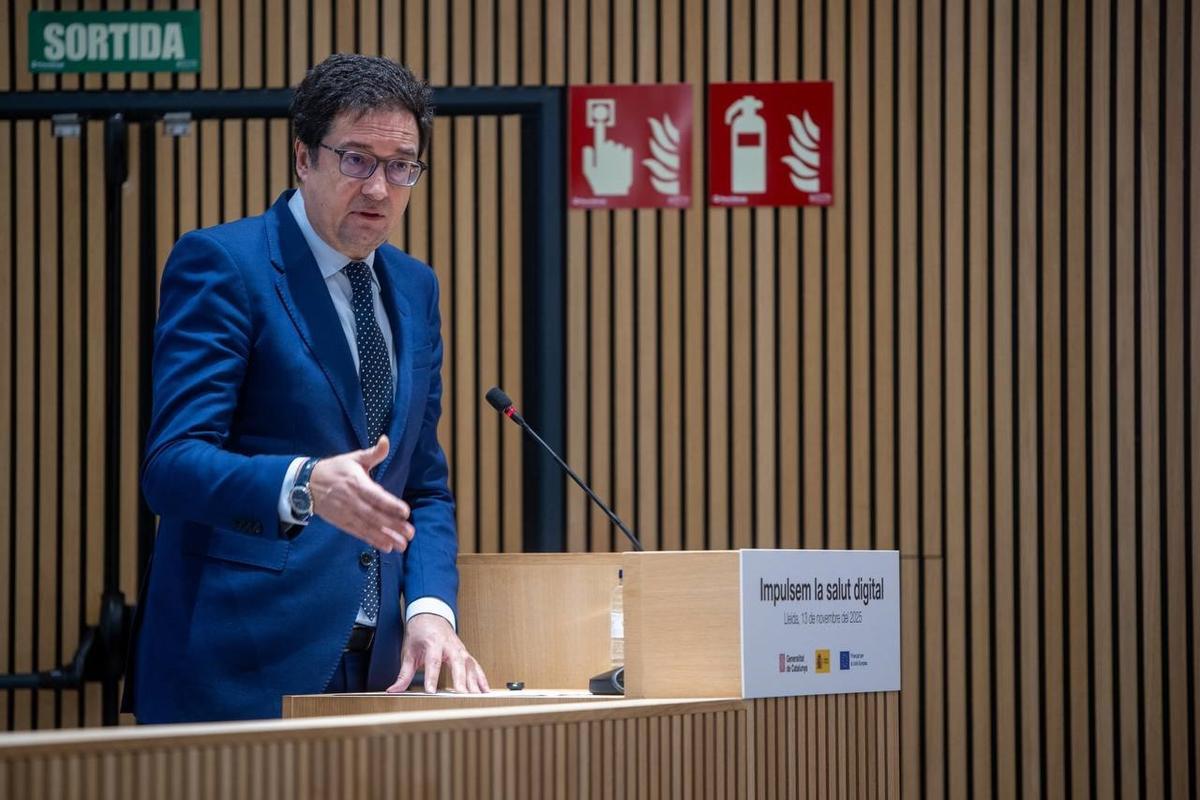 López durante su intervención este jueves.