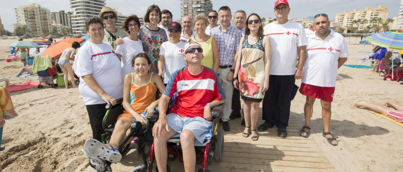 «Hacía más de 20 años que no me bañaba en la playa de Gandia»