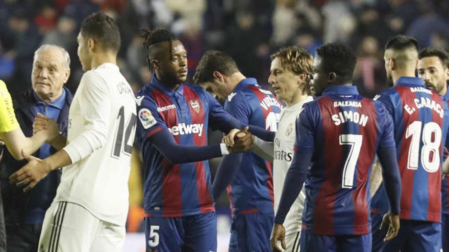 Imagen de archivo del Levante - Real Madrid de la pasada temporada.