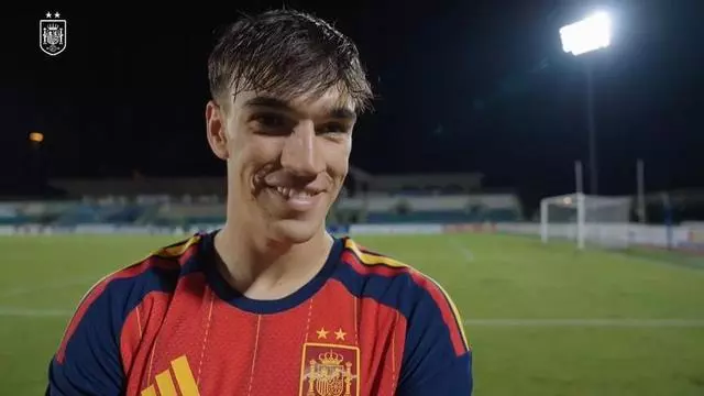 Espí, radiante tras su manita de goles en San Marino: "Es una noche especial"