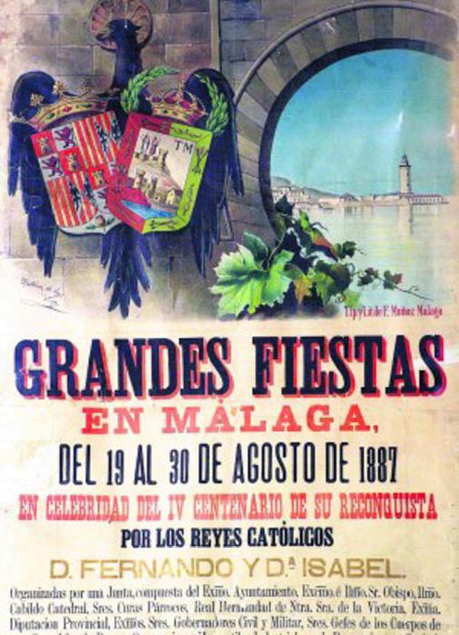 Los carteles de la Feria de Málaga desde 1887