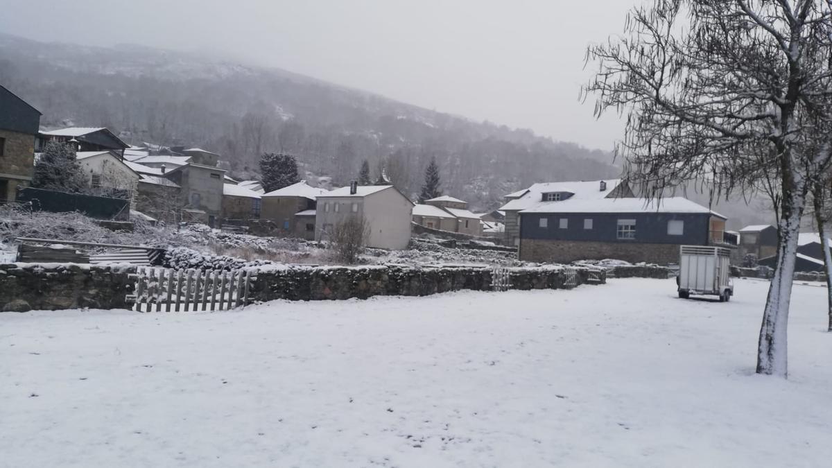 Porto, nevado.