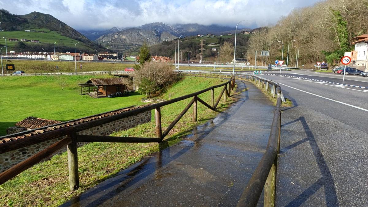 La senda de Cascos, en El Portazgo.