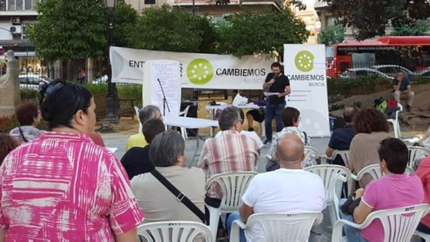 Celebración de la Asamblea de Cambiemos Murcia.