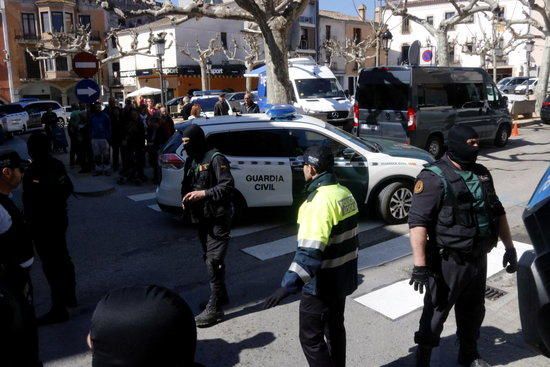 Operació contra el gihadisme a Santa Coloma de Farners