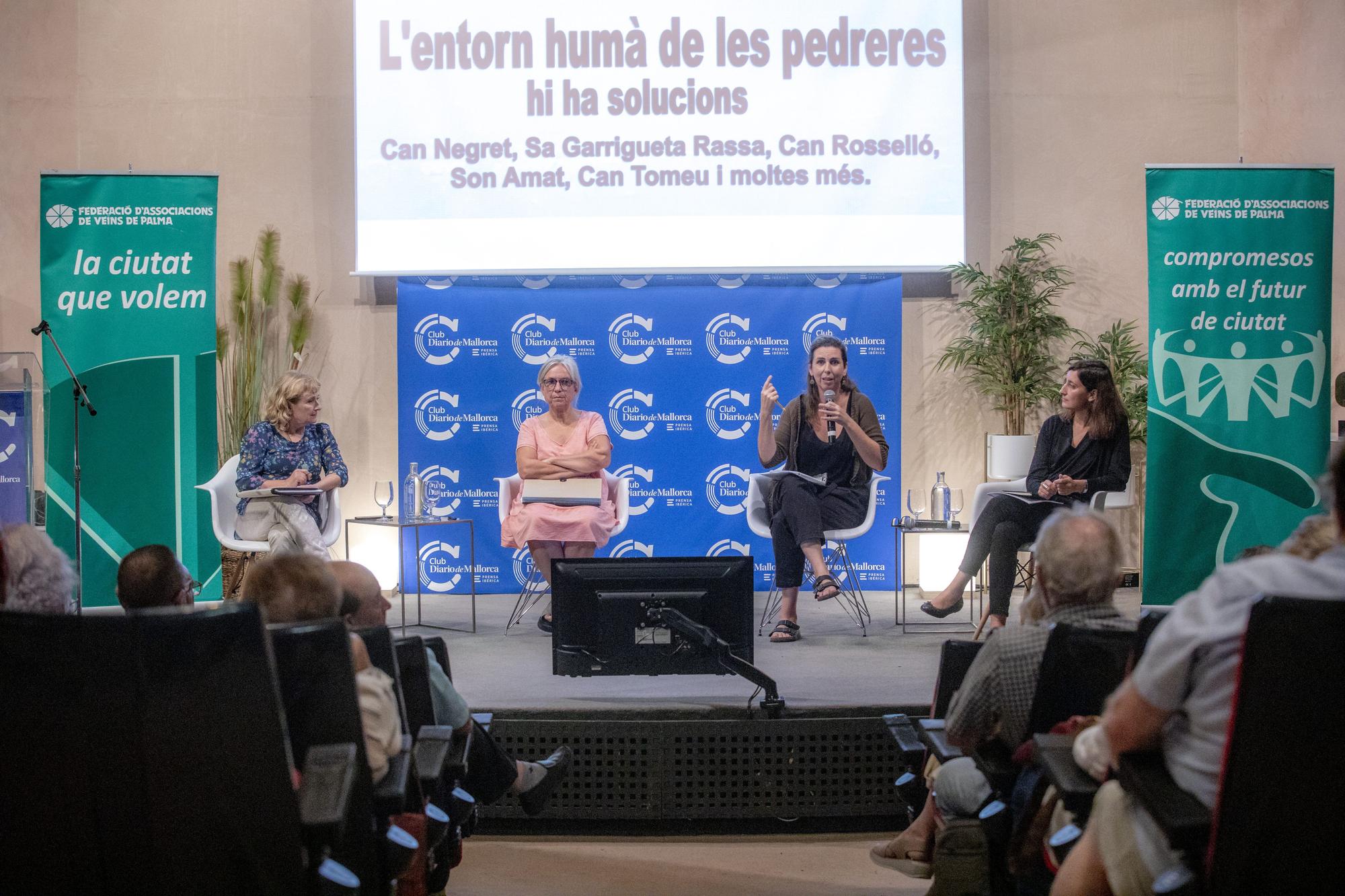 Mesa redonda en el Club Diario de Mallorca sobre el entorno de las canteras