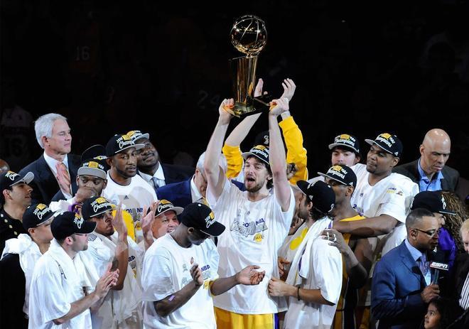 Pau Gasol Campeón NBA 2010