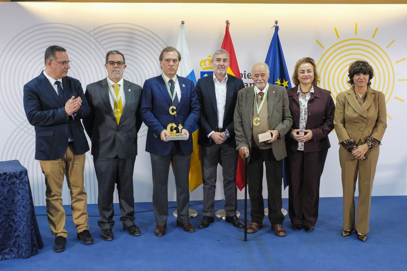 Acto de entrega de la Medalla de Oro al Mérito Deportivo de Canarias 2023