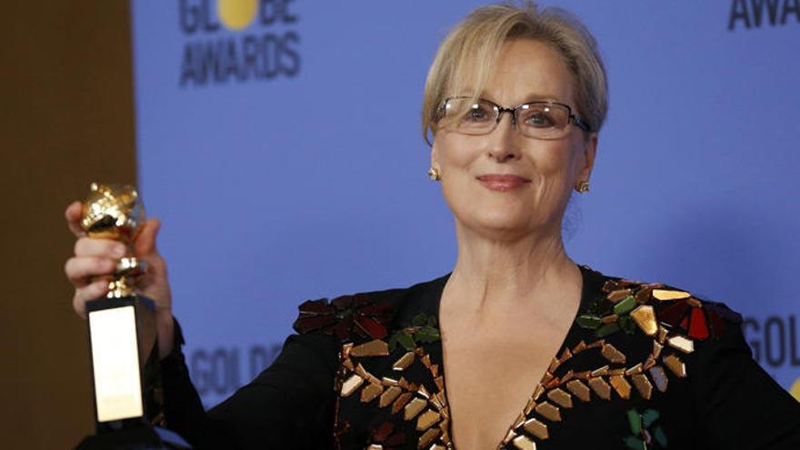 Meryl Streep, una de las protagonistas de los Globos de Oro 2017