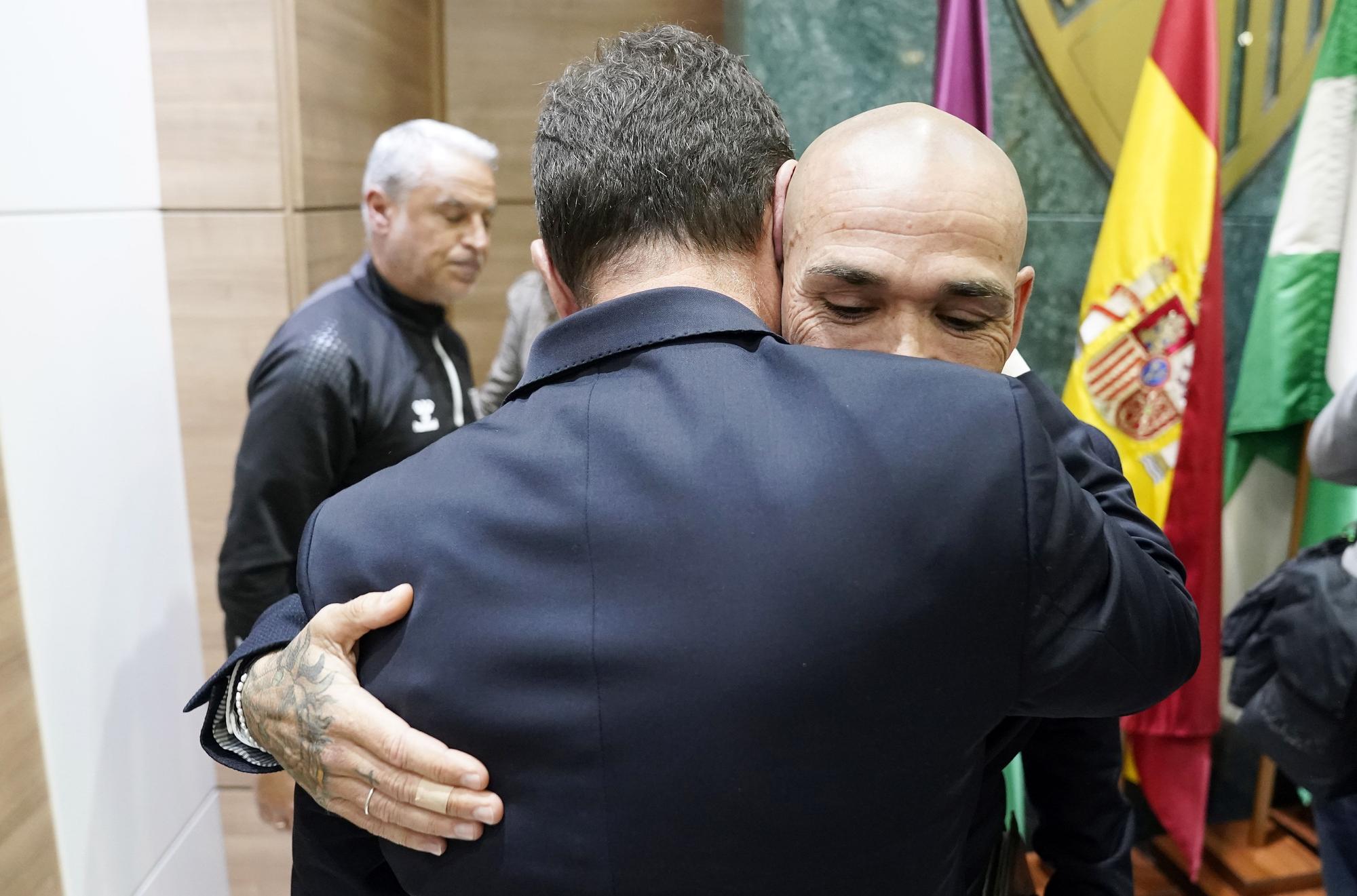 Manolo Gaspar, en la rueda de prensa del cierre del mercado invernal 2023.