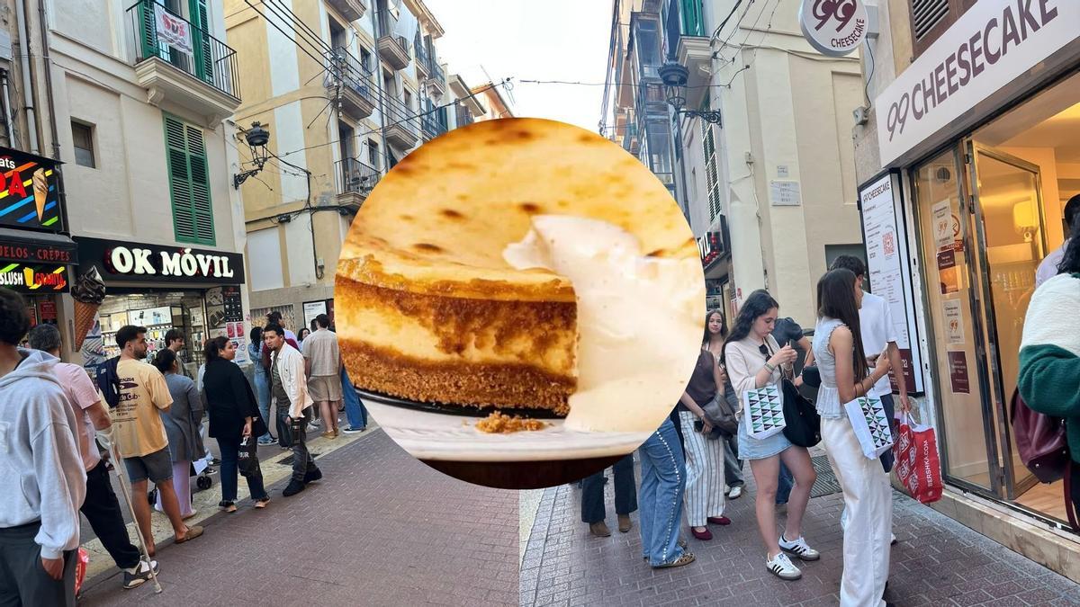 Largas colas por la apertura de 99Cheesecake
