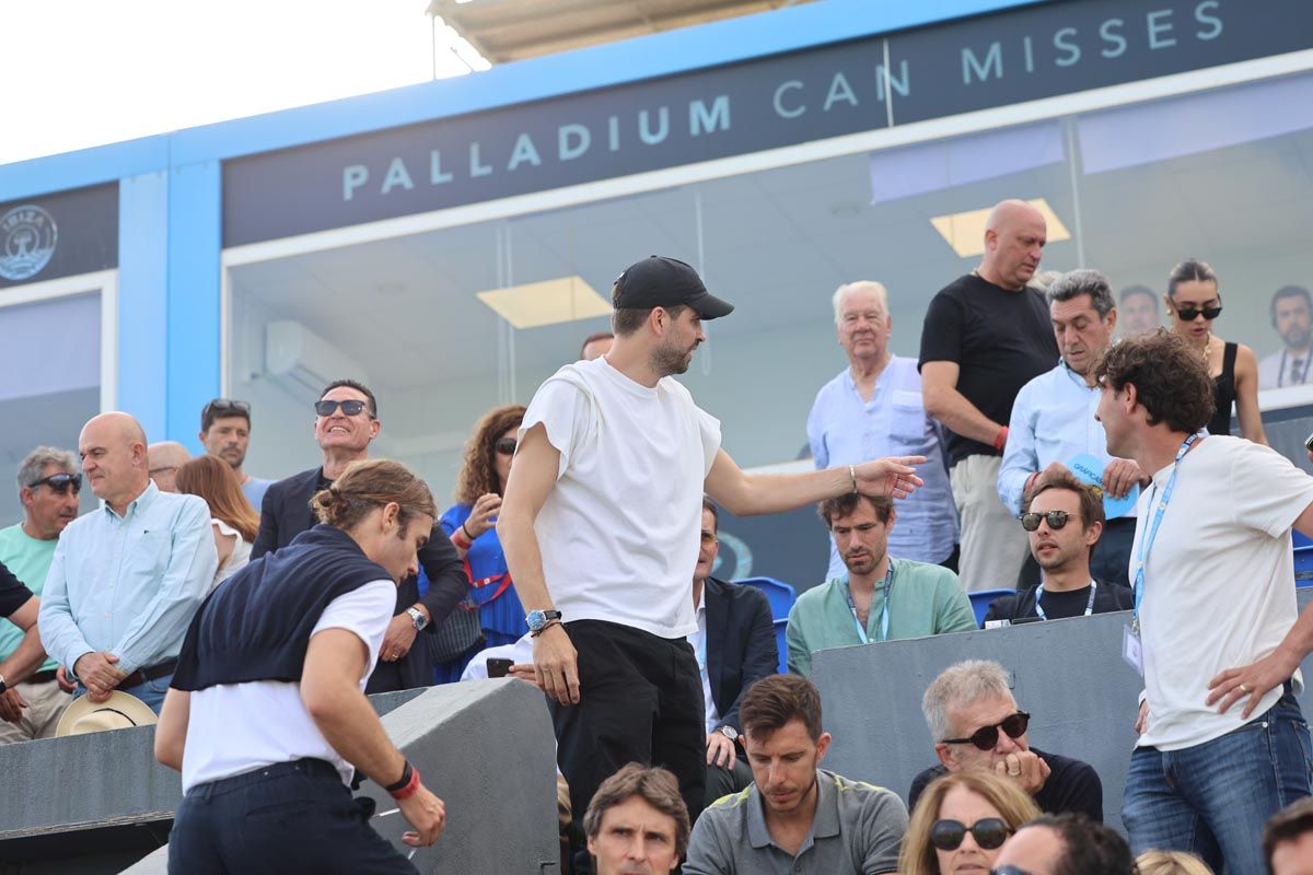 Galería: Piqué en Ibiza para ver el partido de la UD-Andorra