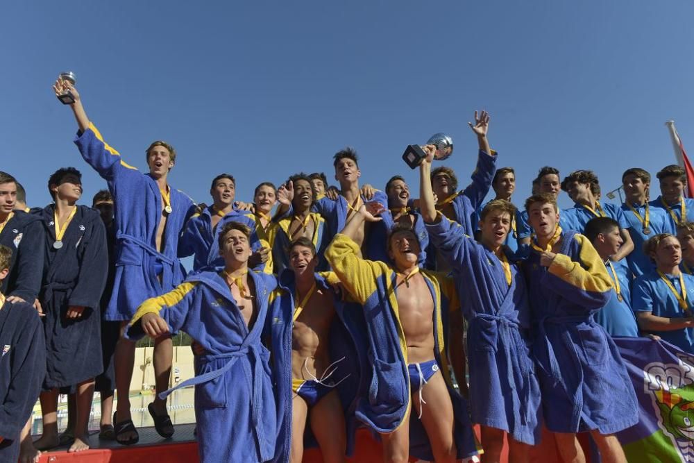 Campeonato de España Cadete de waterpolo en Murcia Parque: Barcelona-Barceloneta