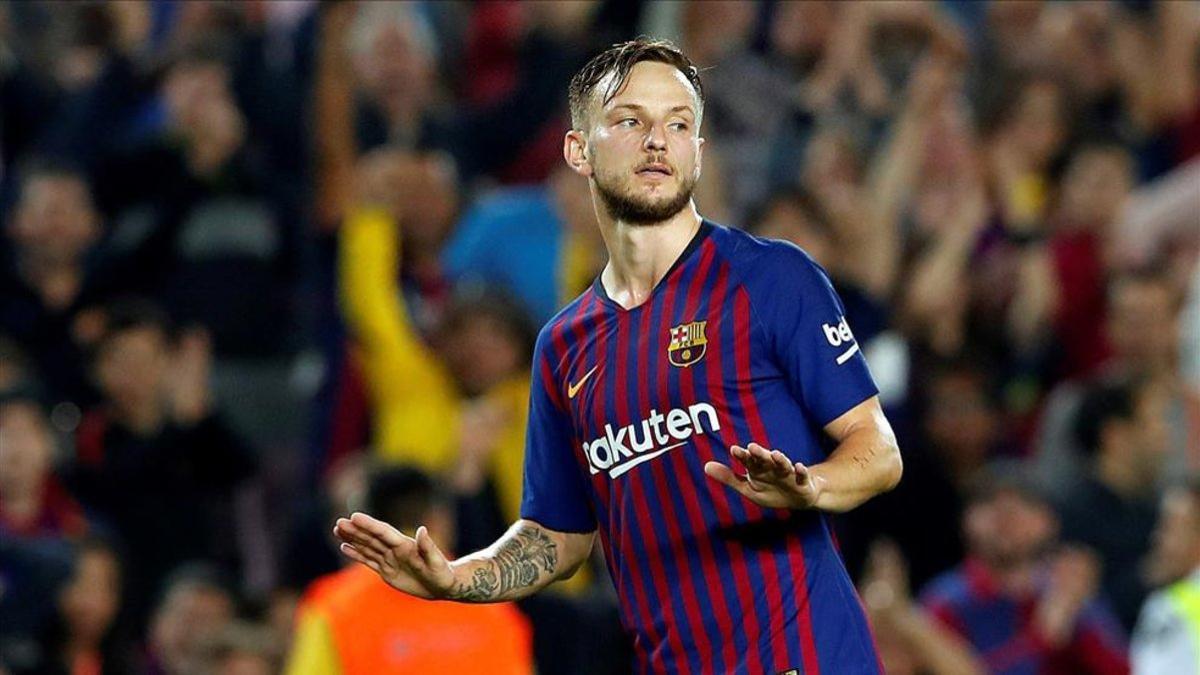 Ivan Rakitic colaboró con un gol a la victoria del Barça