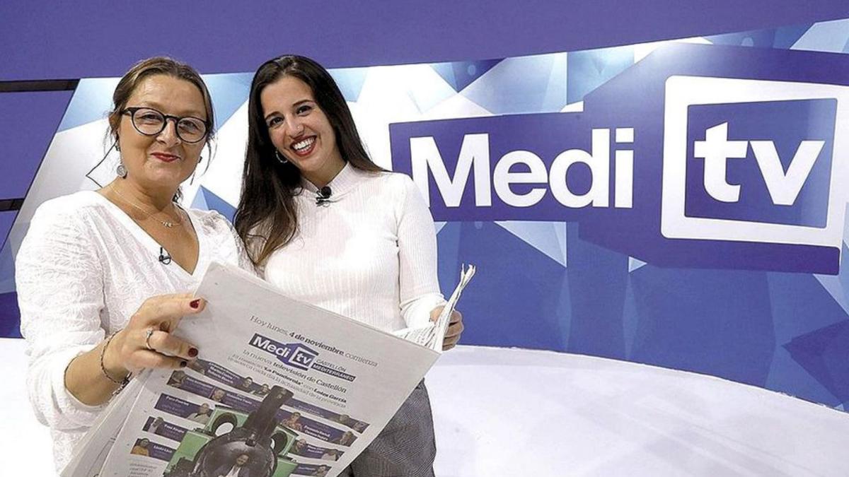 Loles García y Sandra Segarra estarán en el plató de Medi TV