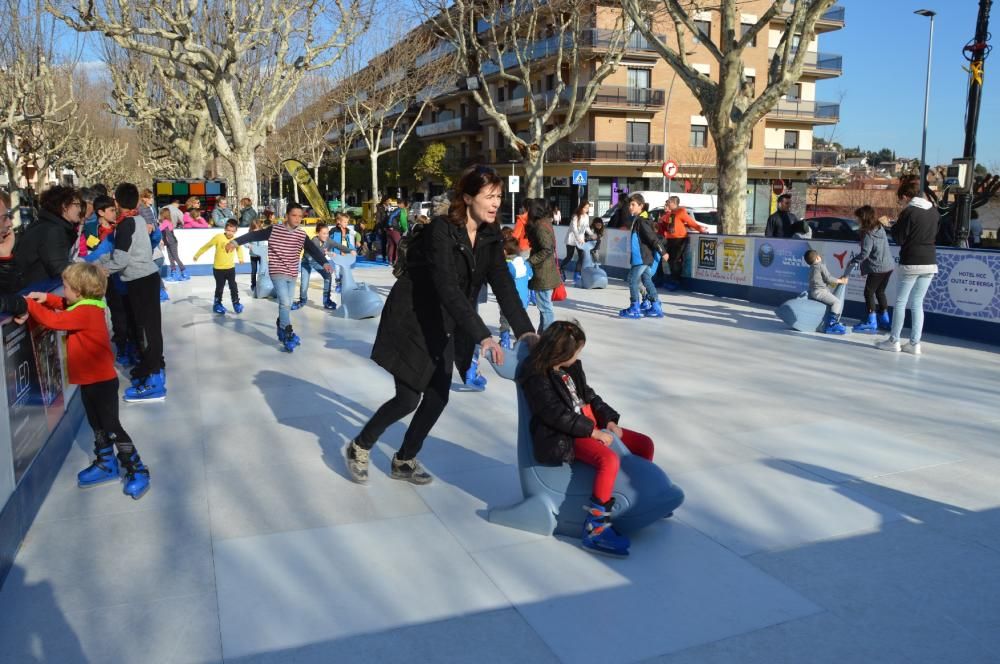 Pista de gel sintètic al Vall de Berga