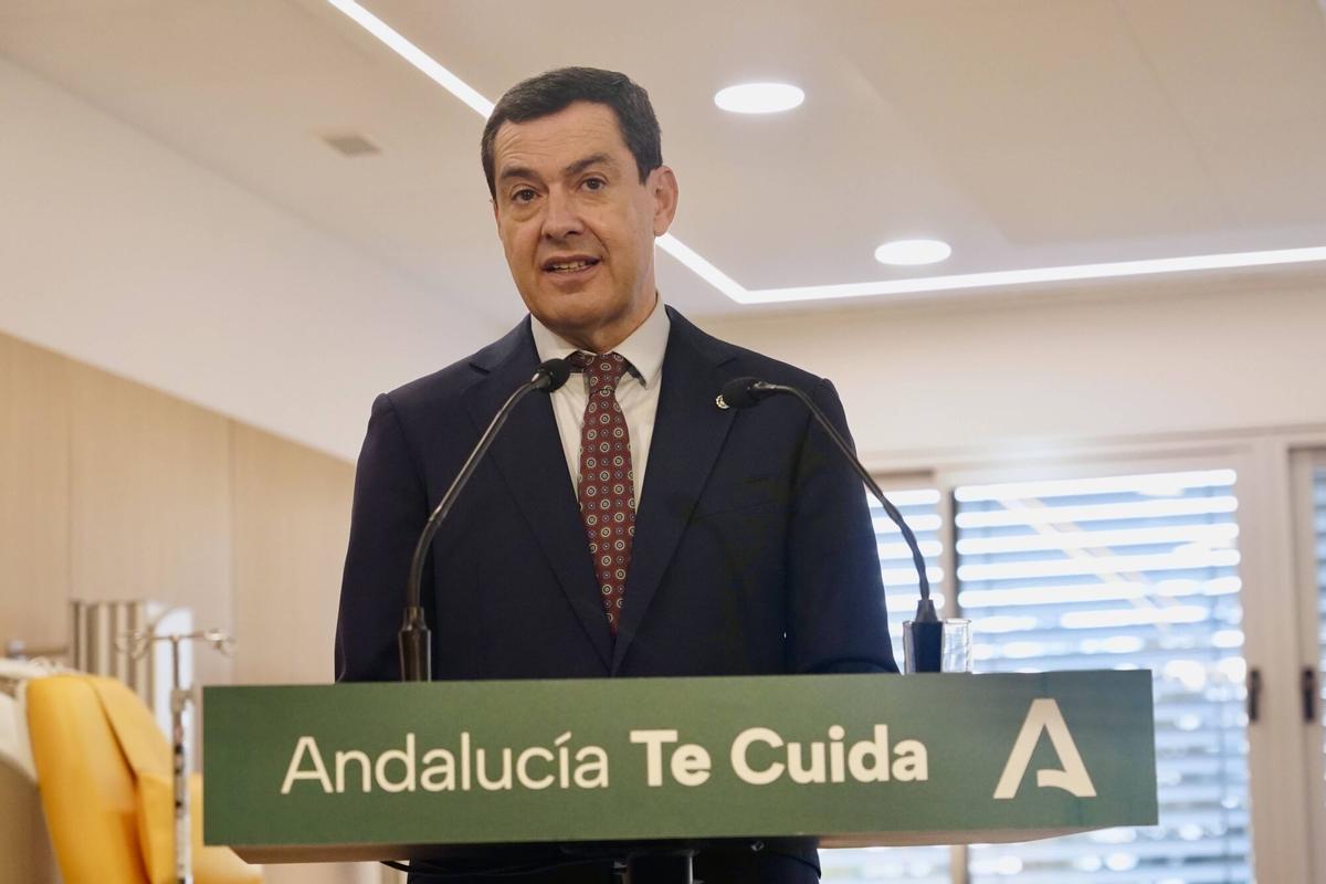 Moreno Bonilla, candidato a la presidencia de la Junta de Andalucía por el Partido Popular.