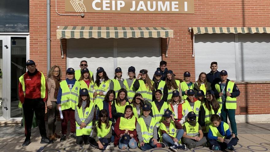 Medio Ambiente y Policía Local enseñan a los niños a desplazarse con sostenibilidad y seguros