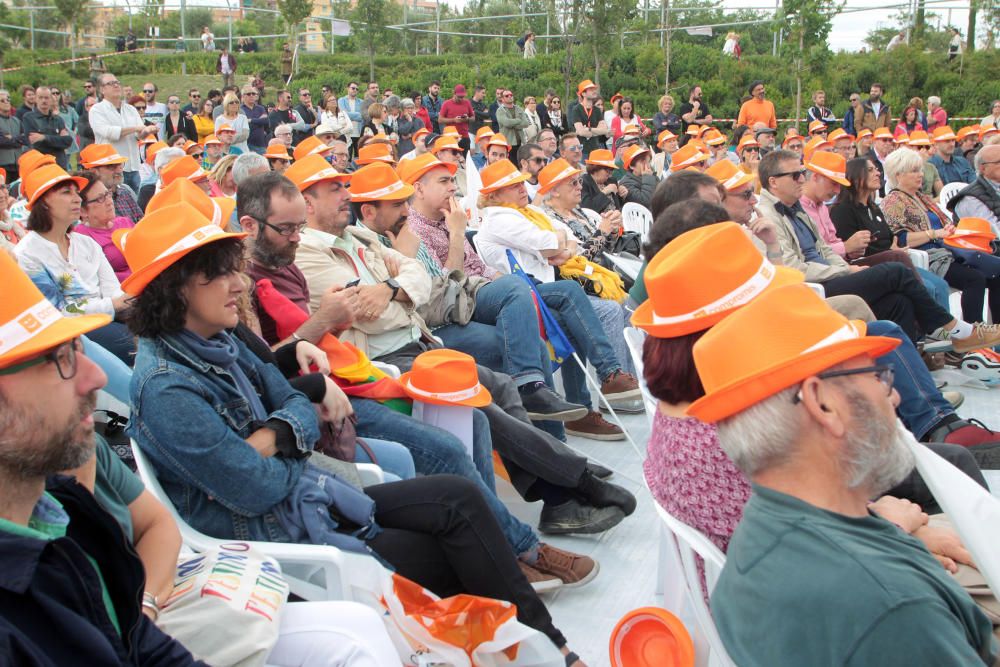 Mitin de Joan Ribó en el Parc Central