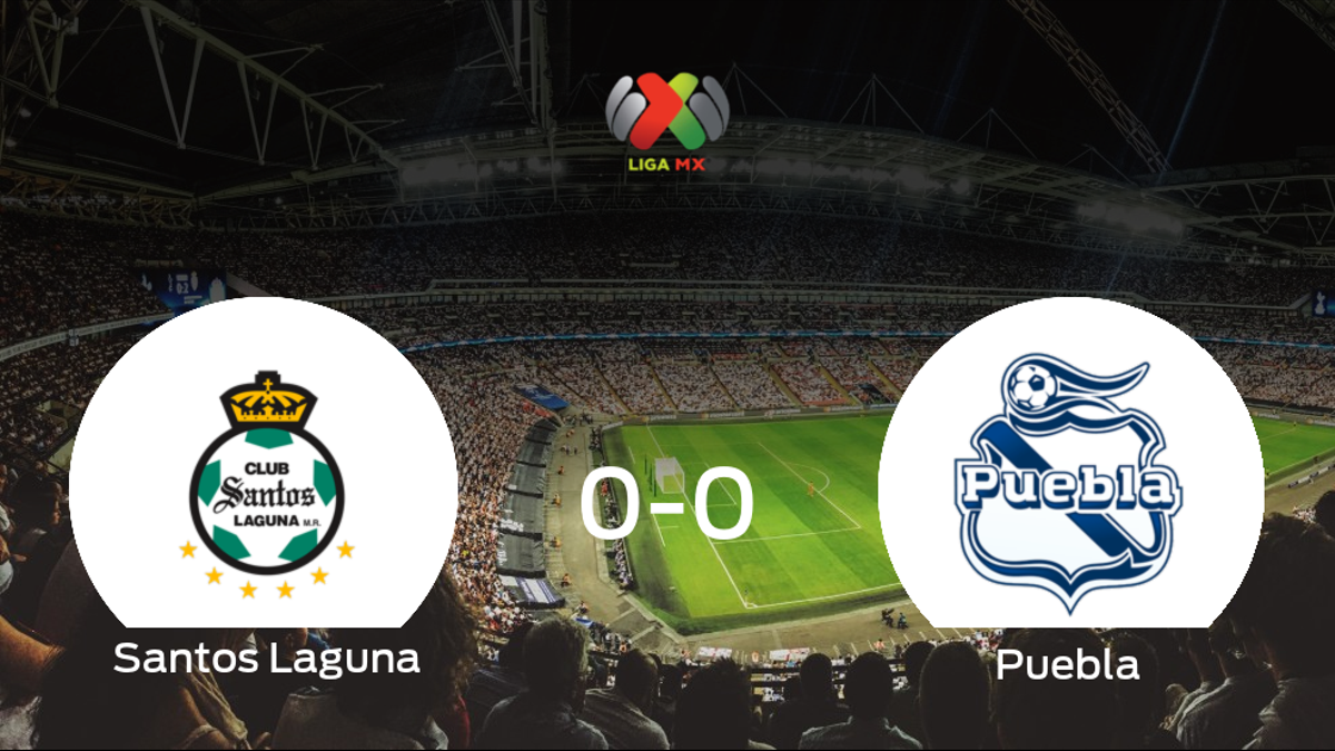 El Santos Laguna y el Puebla no encuentran el gol y se reparten los puntos (0-0)