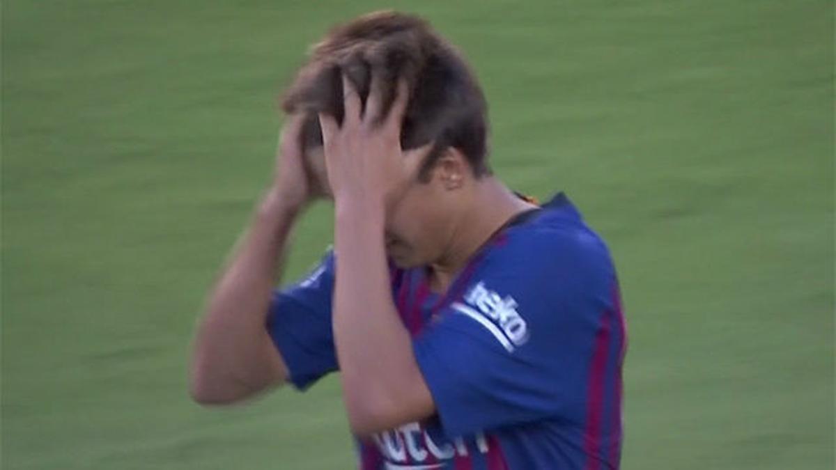 Riqui Puig tuvo la victoria del Barça en sus botas