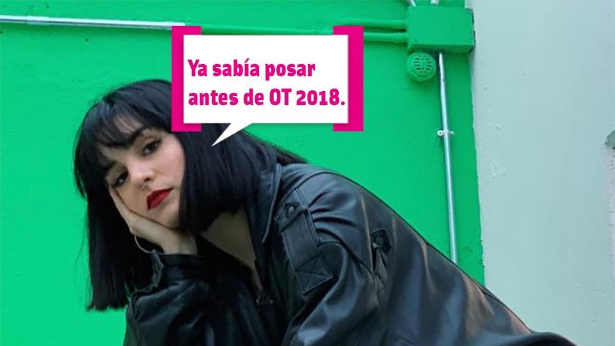 Así era Natalia de OT 2018 antes del concurso